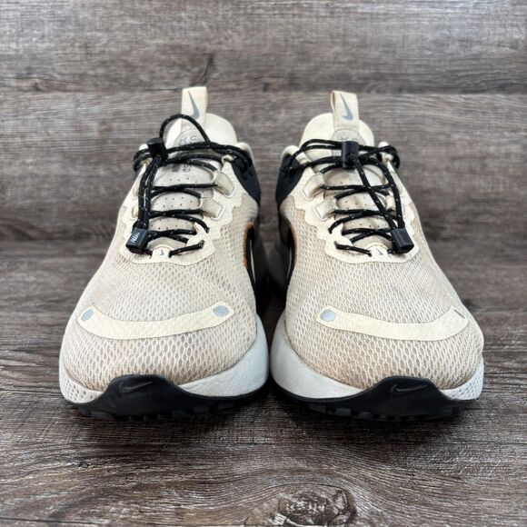 Nike React Escape Run 2 Shoes Women's 9.5 Beige Black DV2283-900 Running - Picture 4 of 8